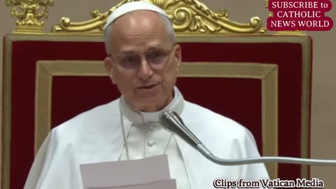 Pope Leo XIV to the Curia "The Lord’s birth brings the gift of peace"