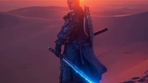 A lone samurai
