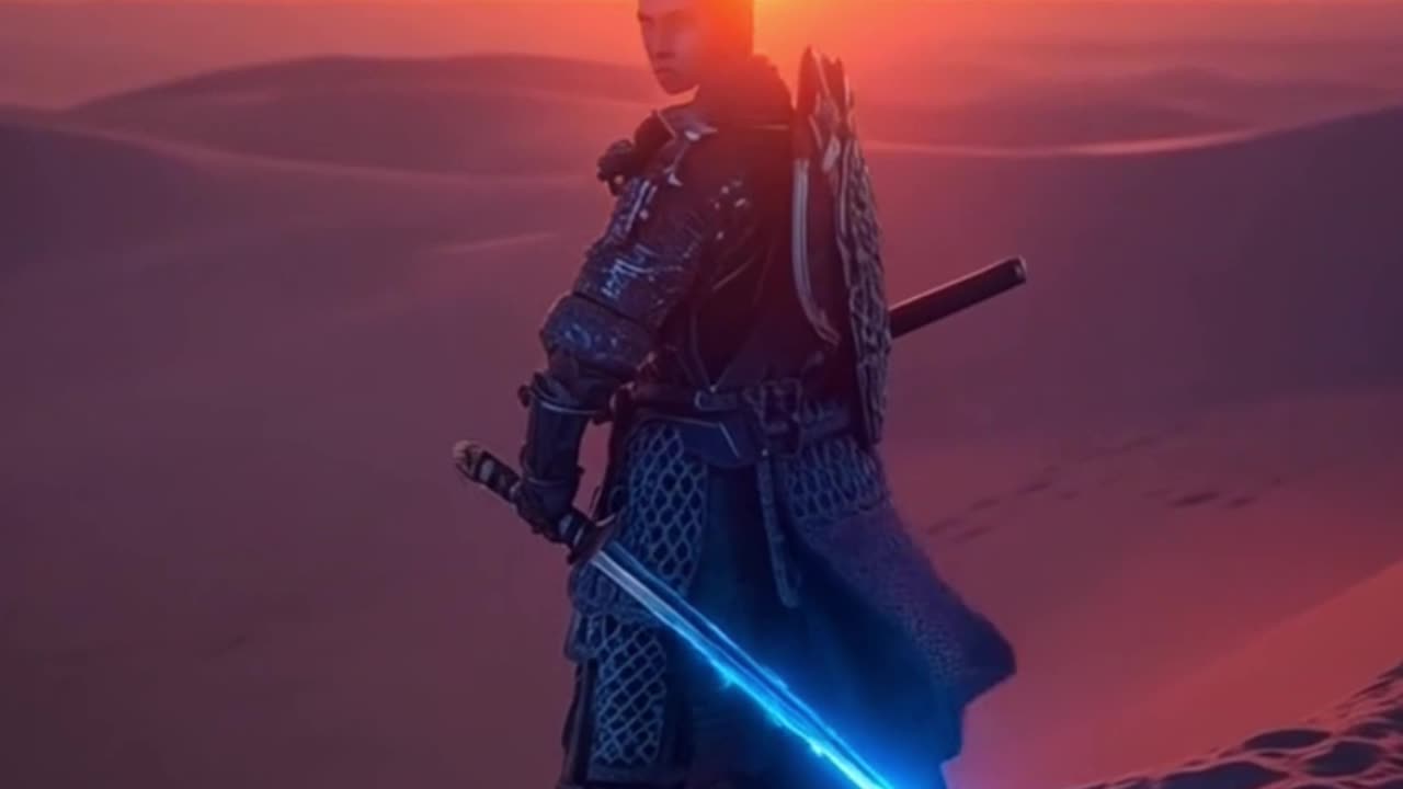 A lone samurai
