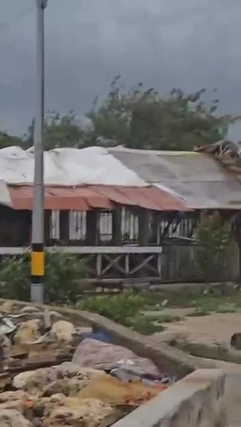 Fuertes vientos en Bocachica