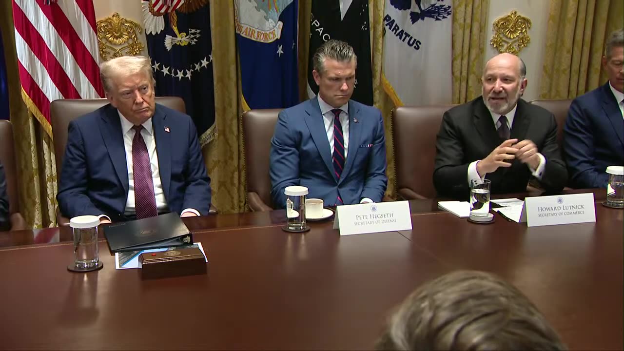 President Trump holds 7th Cabinet meeting of 2nd term