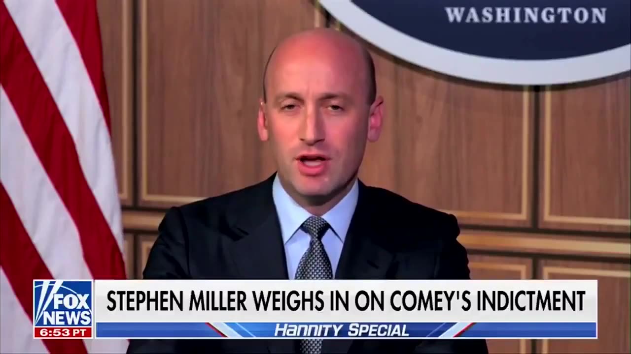 James Comey just got COOKED by Stephen Miller.