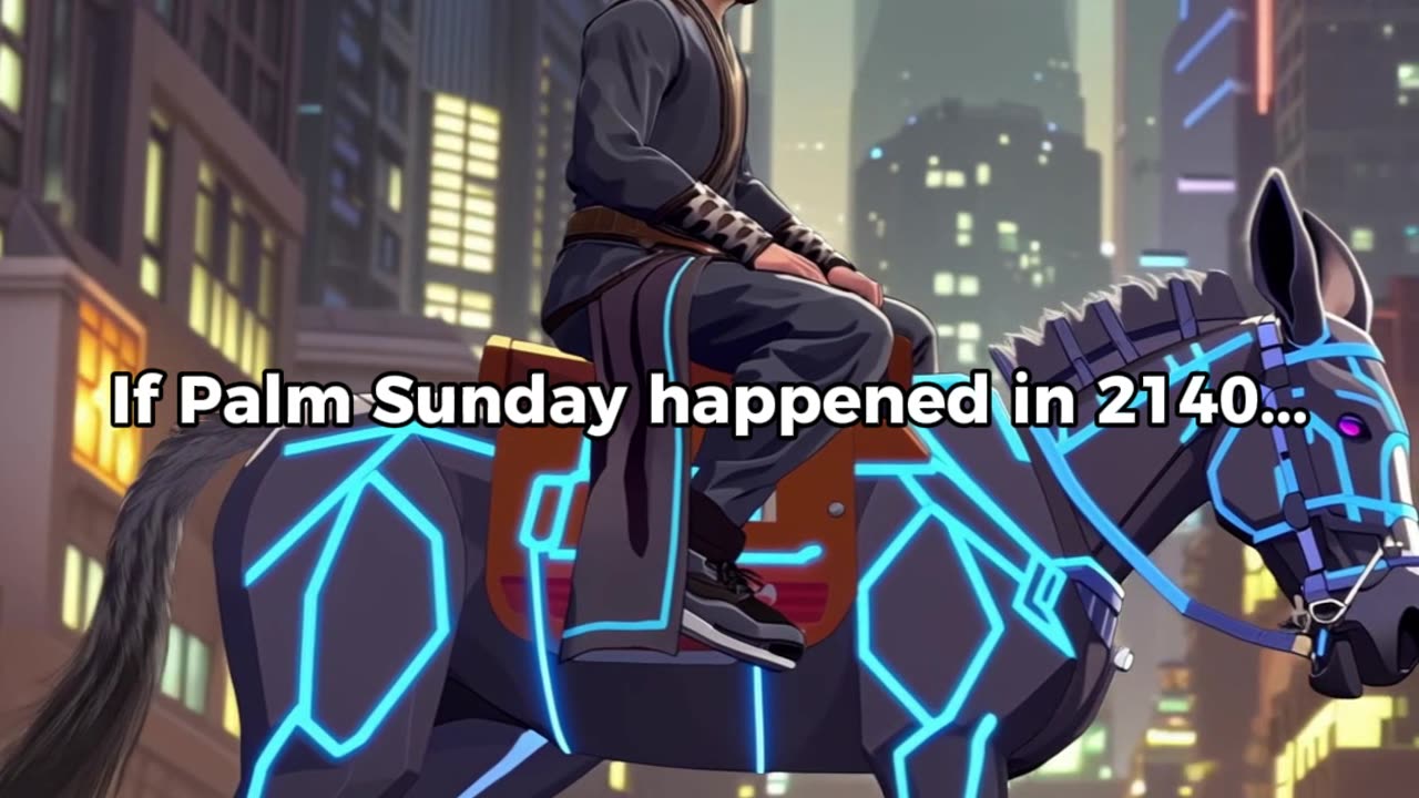 He still rides… just more futuristic.