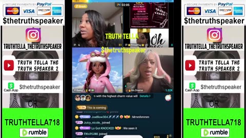 QUEEN TOMIKAY NIGHTCAP TEAM PK WITH MRS. DIVERSE THEN BIGO BREAKING NEWS TEACAP ABOUT FAMOUS ROYCE ARREST