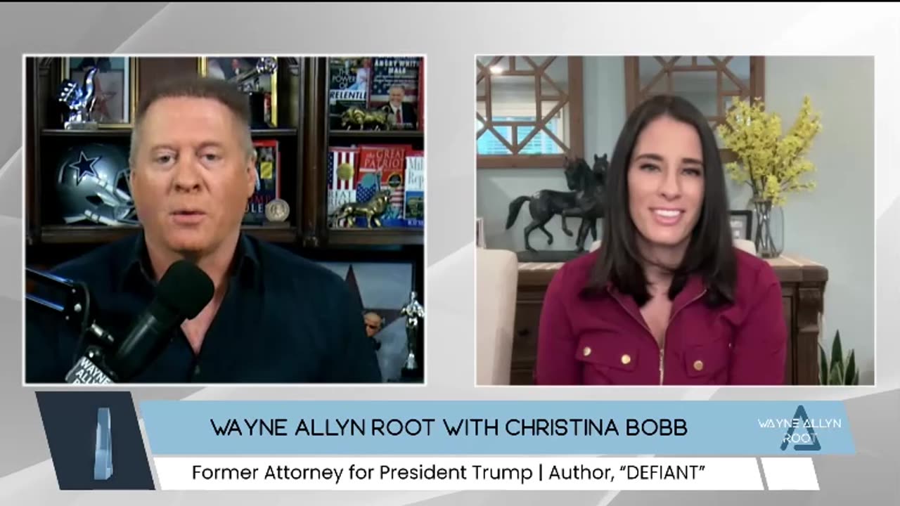 Christina Bobb Joins Wayne Allyn Root and Talks Deep State in Crisis Following Tulsi's Release