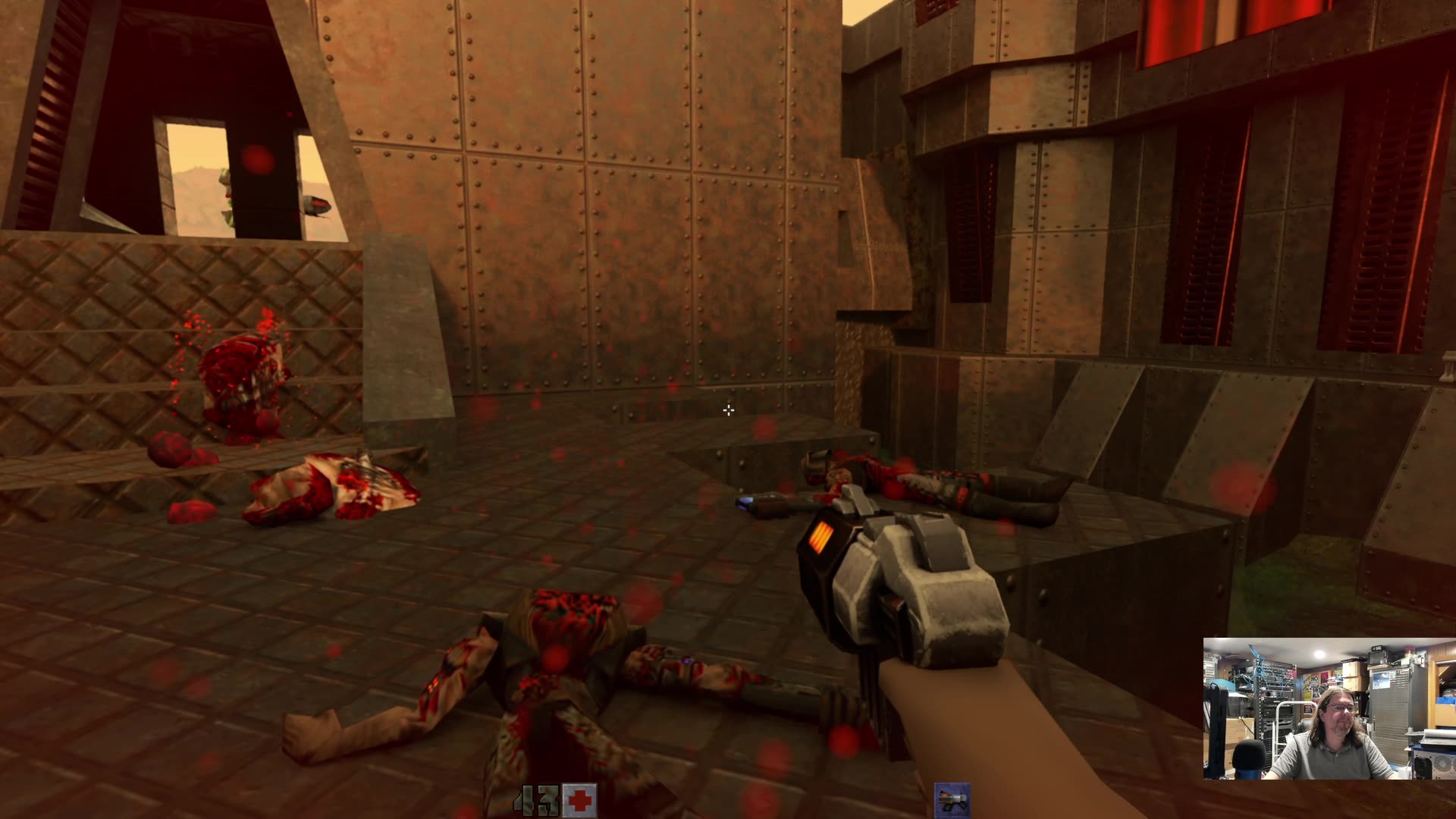 Testing the new machine playing games and recording at the same time