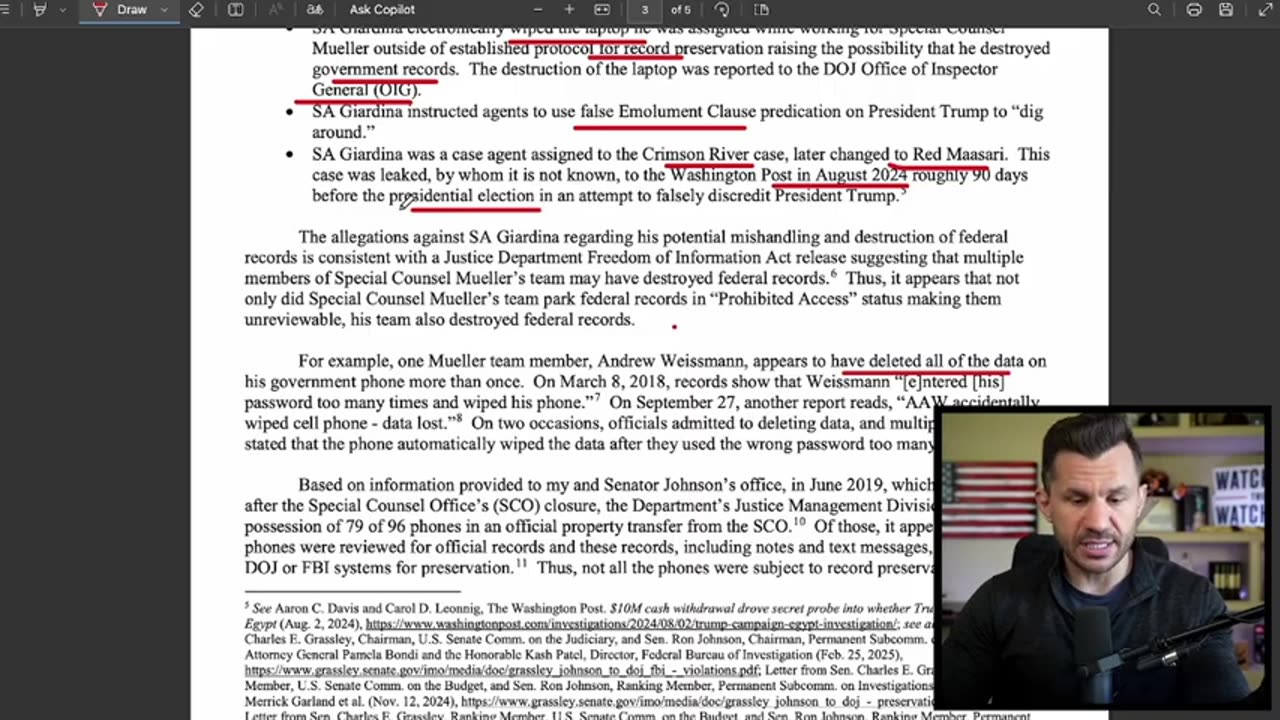 Senator SHREDS Anti-Trump Lawyer Andrew Weismann!