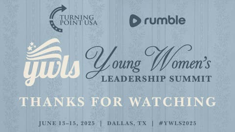 YWLS 2025 is LIVE! Hear from Riley Gaines, Charlie Kirk, Bethany Hamilton, Savannah Chrisley & more!