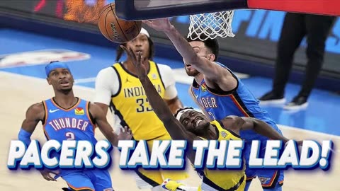 Indiana bench shines as Pacers overtake Thunder late for 2-1 lead in NBA finals 