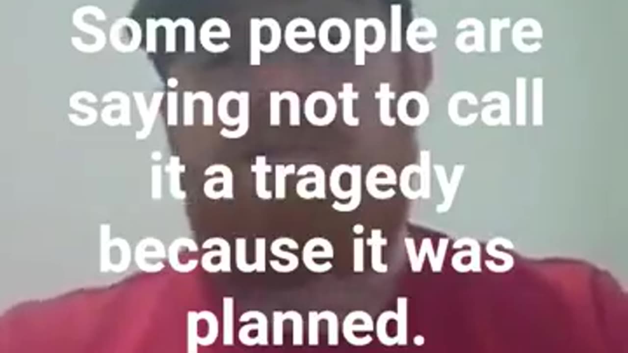 Doesn't a tragedy include crime?
