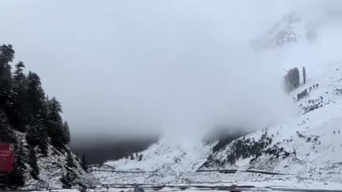 Snowfall Kalam beautiful valley of pakistan