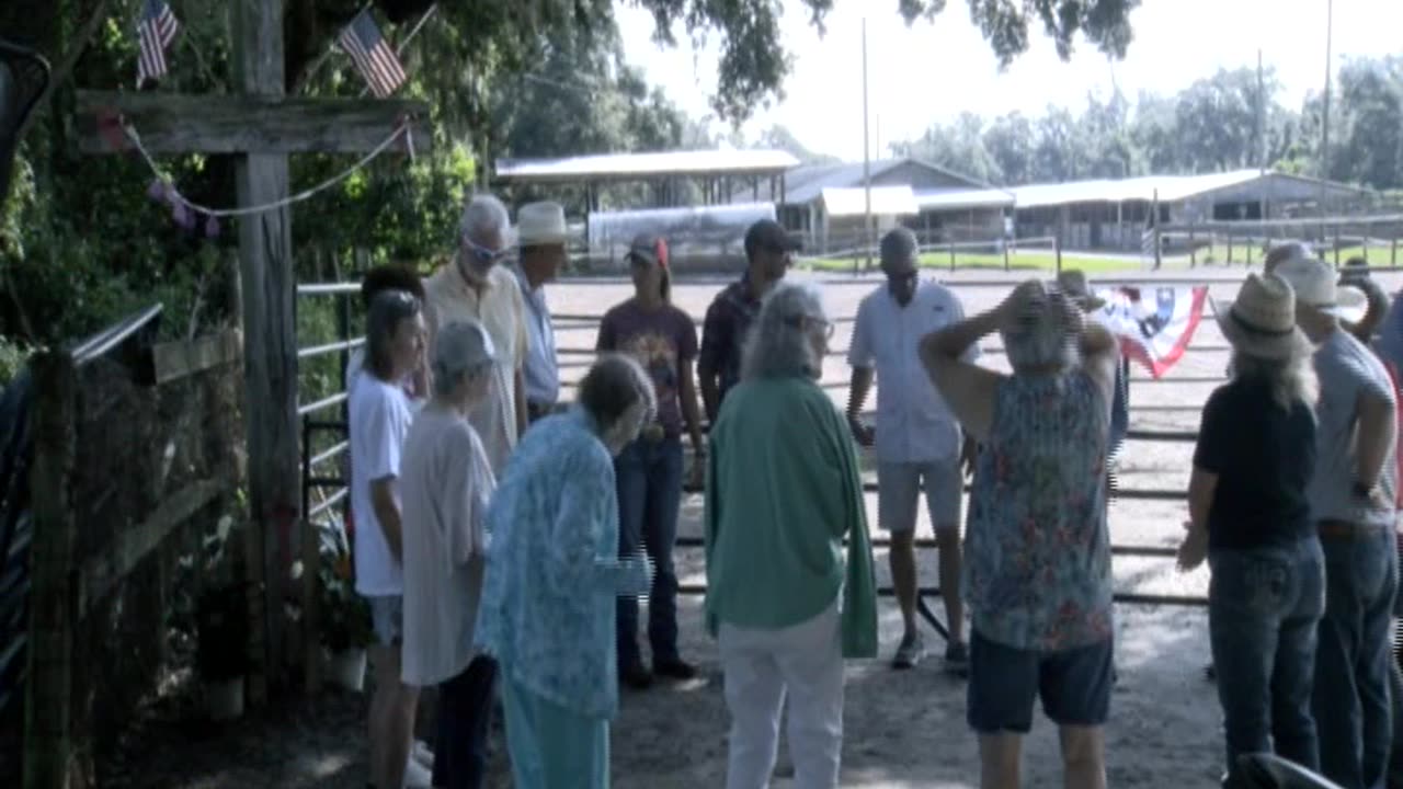 Skipper Calder & Cowboy-up Ministry bring horse training with a message at 11am.