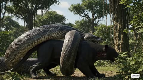 Anaconda Ambusheh a Black panther
