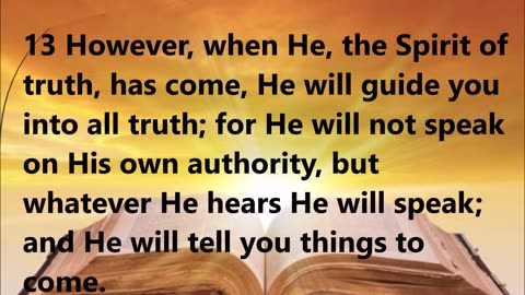 The Work of the Holy Spirit