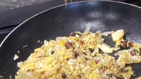 Scrambled Eggs with Dates