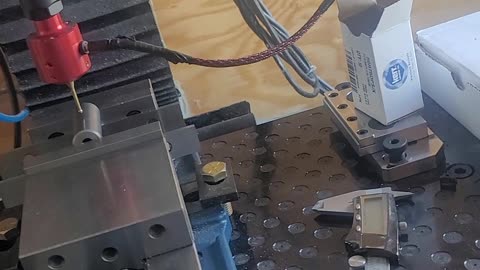 Setting up to make a muzzel brake