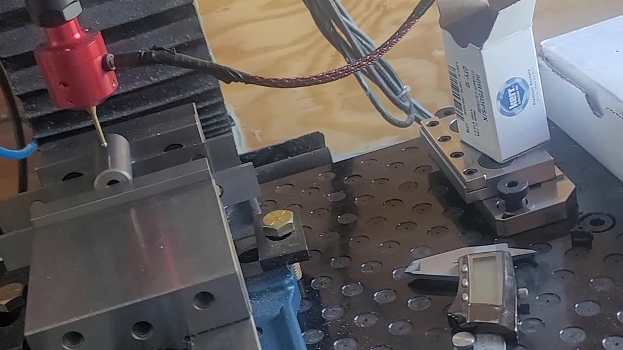 Setting up to make a muzzel brake