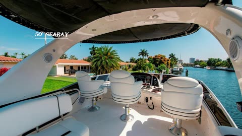 50' SeaRay - Yacht Rental in Miami Beach, Florida🎉🏊