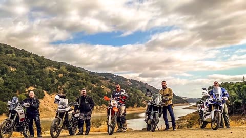 Big Adventure Moto's at an Off-road Park