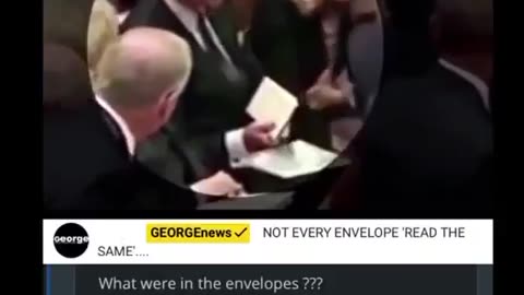 REMEMBER THE ENVELOPES FOLKS