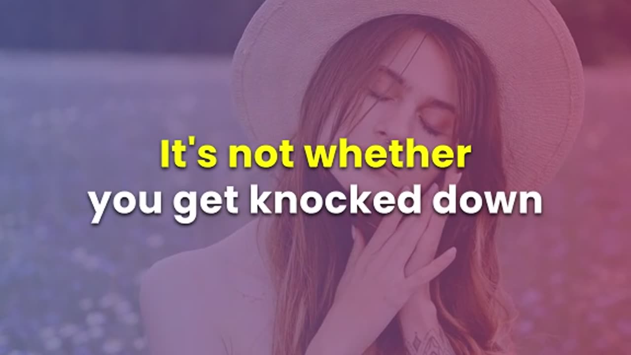 The Power of Getting Back Up