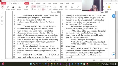 Ghislaine Maxwell on Epstein's claim of ED.