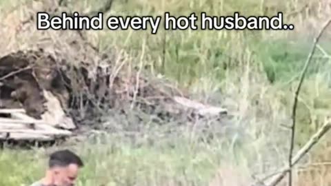 Behind every hot husband
