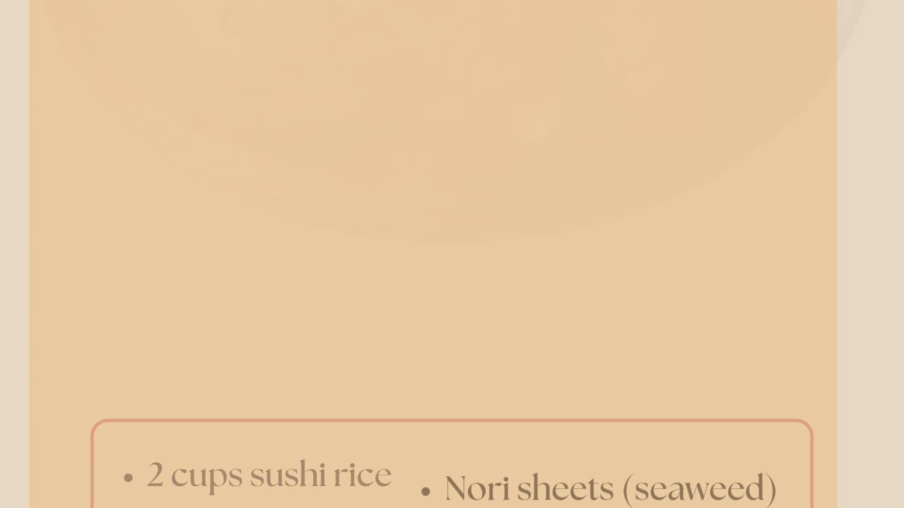 Sushi Rolls