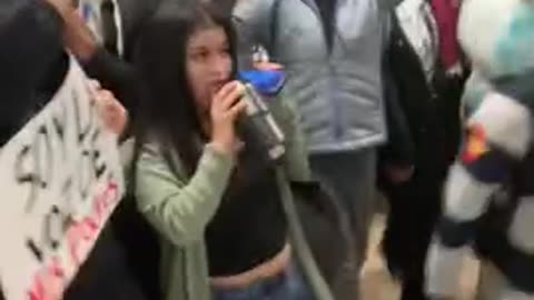 Brainwashed students march through the halls yelling “F*ck ICE! F*ck ICE!”