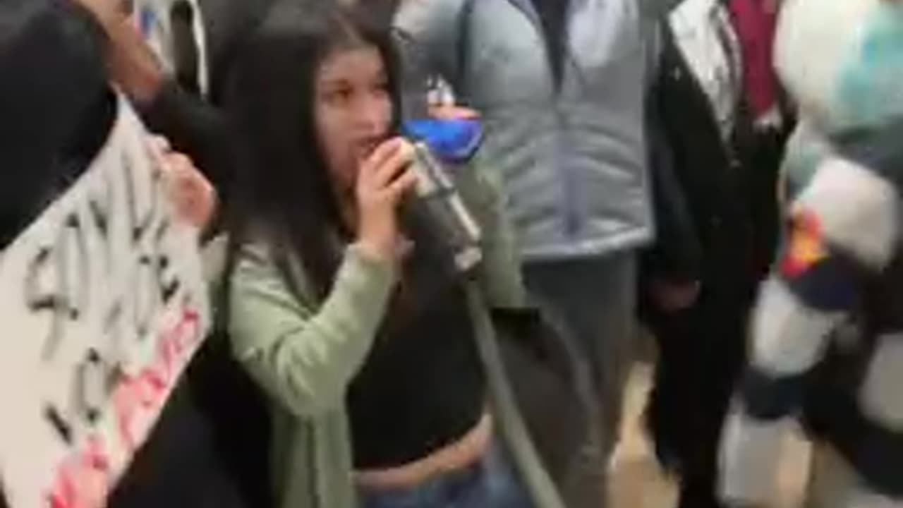 Brainwashed students march through the halls yelling “F*ck ICE! F*ck ICE!”