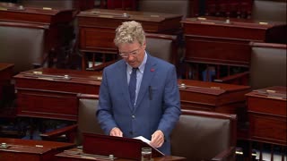 Dr. Rand Paul Speaks in Support of Sen. Kaine's War Power Resolution