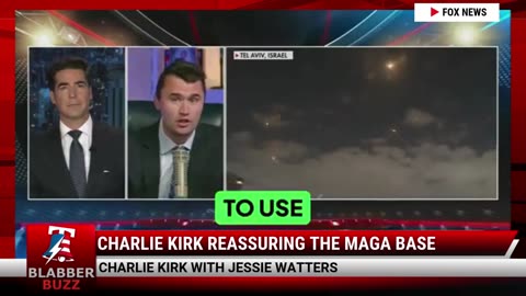 Charlie Kirk Reassuring The MAGA Base