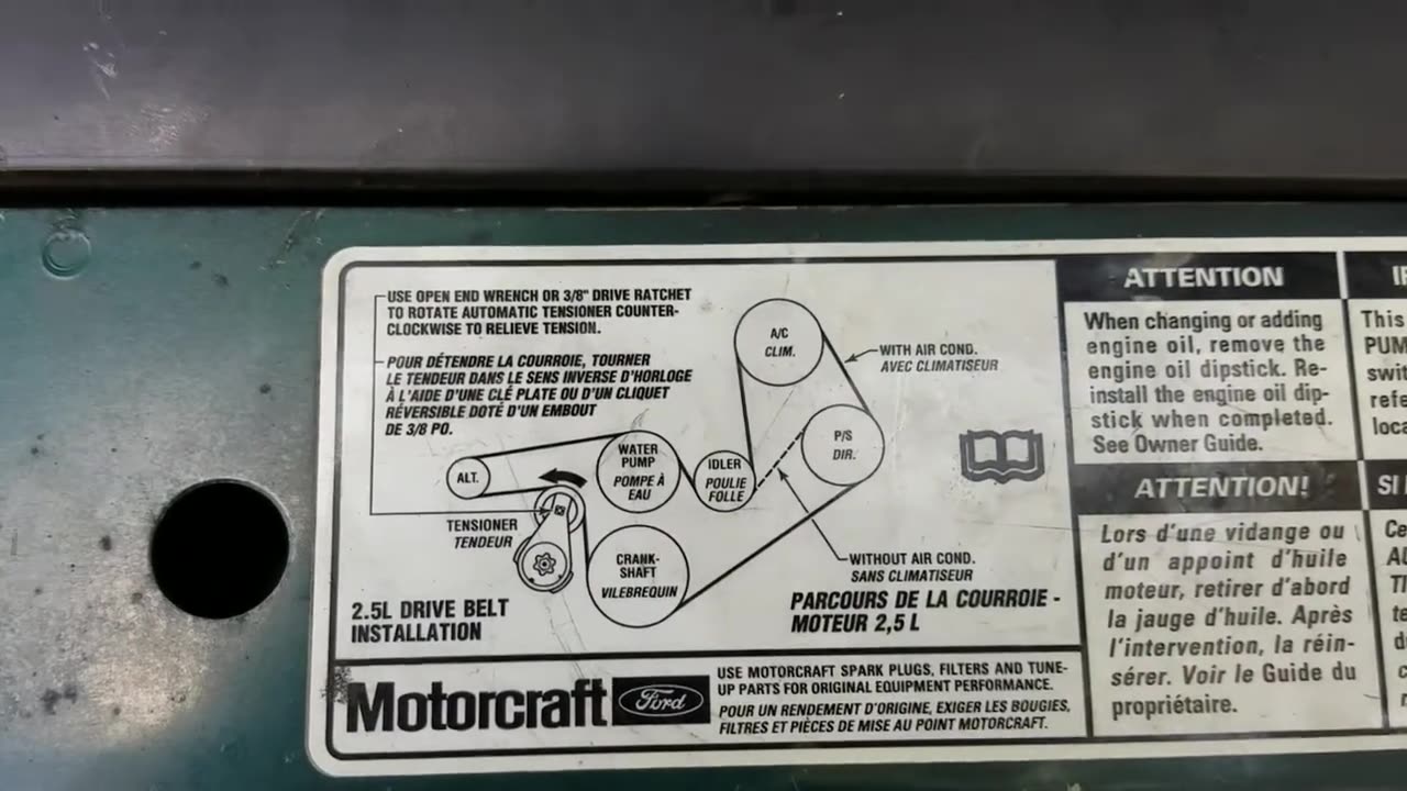 Serpentine Belt Removal and Replacement