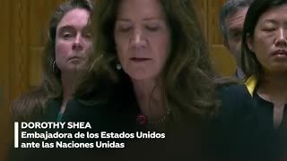 Diplomática de EE.UU. culpa accidentalmente a Israel en la ONU