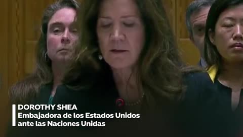Diplomática de EE.UU. culpa accidentalmente a Israel en la ONU