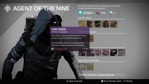 Destiny 1 D1 Xur Location for August 22, 2025 - 08/22/2025