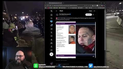 Tattoo face arrested