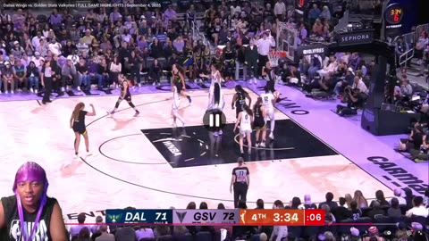 A SPECIAL NIGHT, HISTORY MADE! Dallas Wings vs. Golden State Valkyries | FULL GAME HIGHLIGHTS