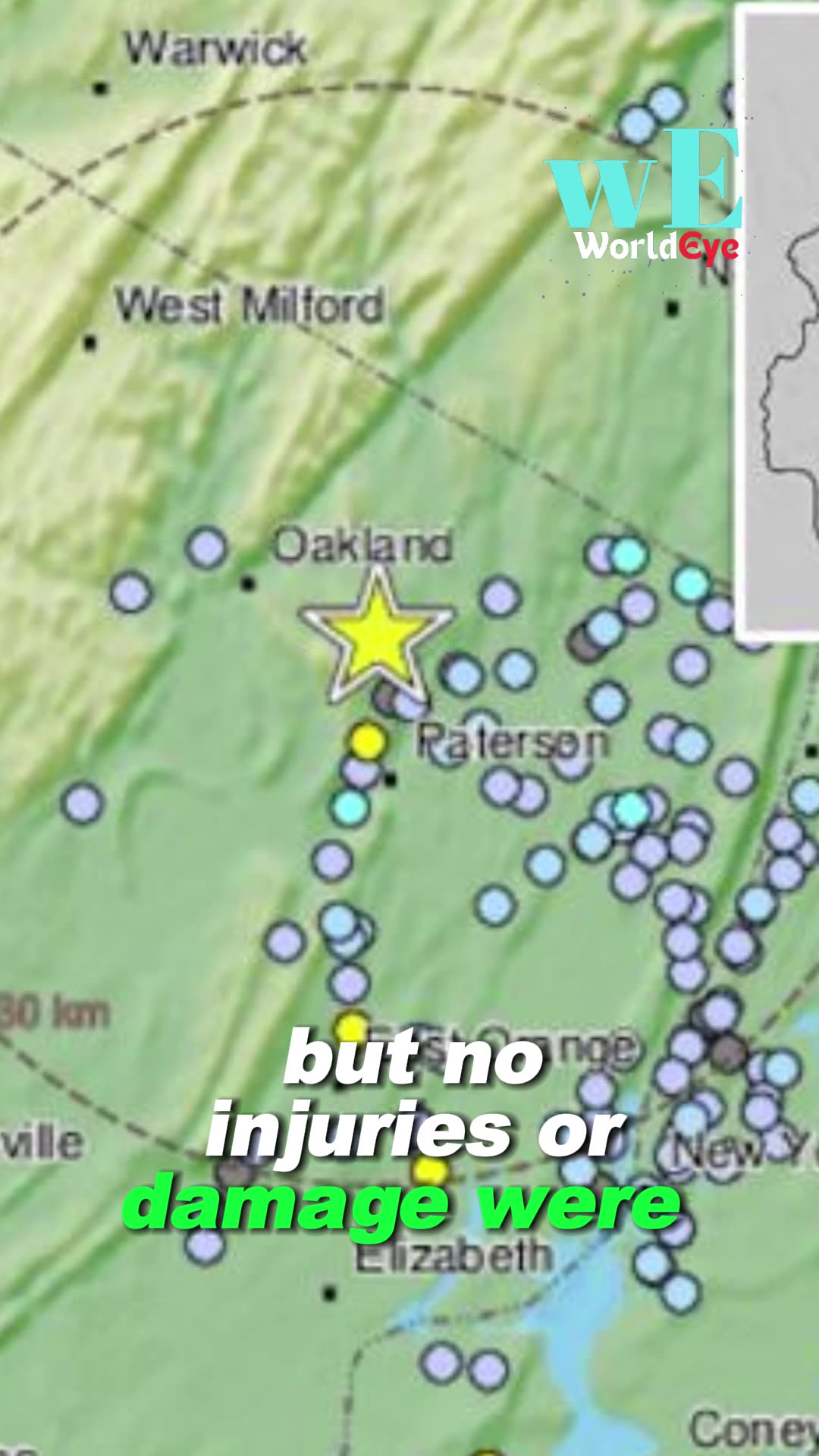 New Jersey Earthquake Sends Shockwaves to New York City, Connecticut