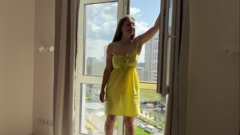 Full Satisfying Window Cleaning You_ll Want to Watch to the End (Part 1) #NUDE #NAKED