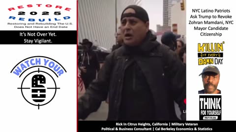 NYC Latino Patriots Want Trump to Void Citizenship of NYC Mayor Candidate Mamdani