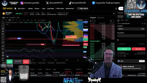 Bitcoin Live Trading: BTC Rejection - Whale Dump CRASH or Epic Pump Incoming? EP1741