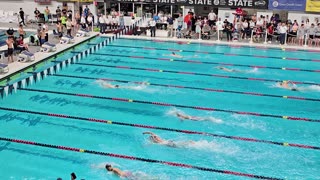 200 freestyle at State Championship swim meet