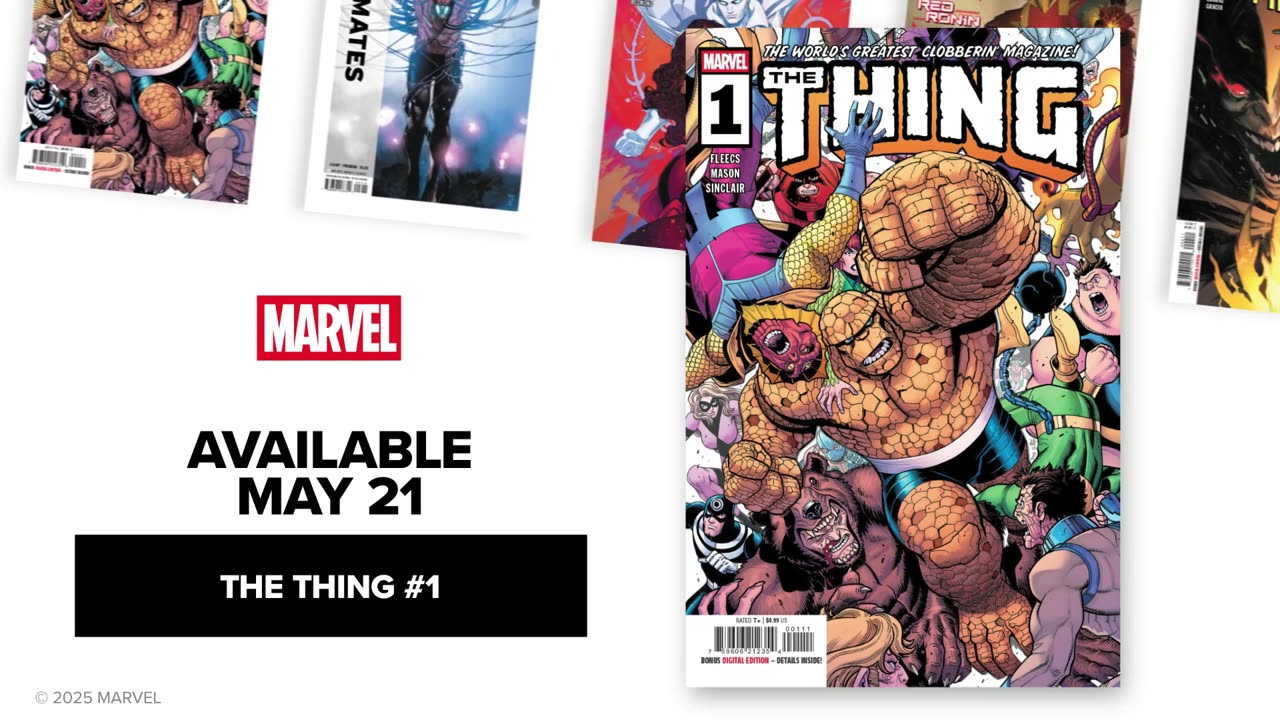 New Marvel Comics May 21, 2025