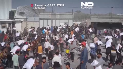 NOTIZIE DAL MONDO Gaza,assalto al magazzino alimentare dell'ONU,mentre la crisi della fame a Gaza peggiora.disperati per gli aiuti mentre la fame attanaglia il territorio dopo mesi di chiusura delle frontiere.