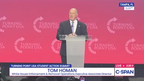 Tom Homan absolutely BODIES a Radical Left loser who interrupts his speech