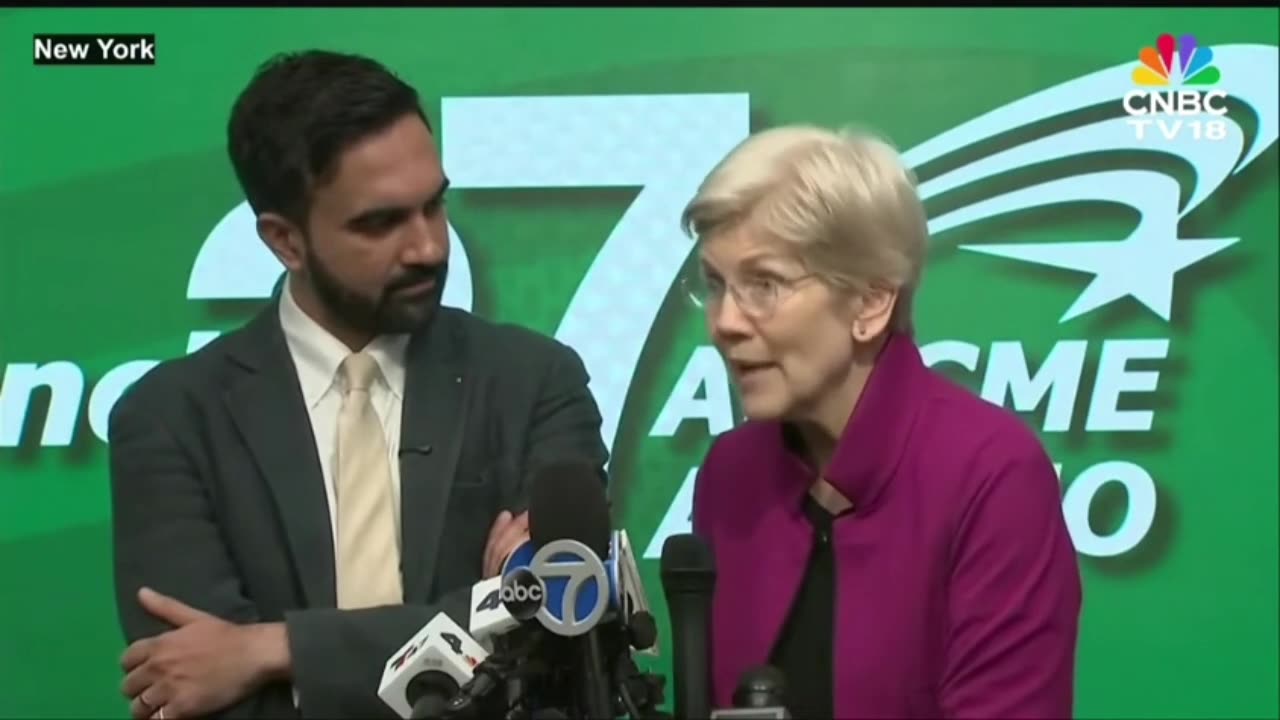 Sen Elizabeth Warren: Dem Message Is Mamdanis Socialism