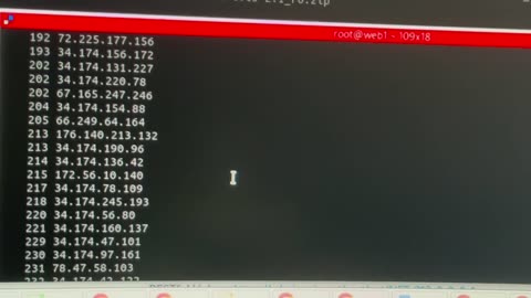 Google Cloud IPs Attacking My Website Today