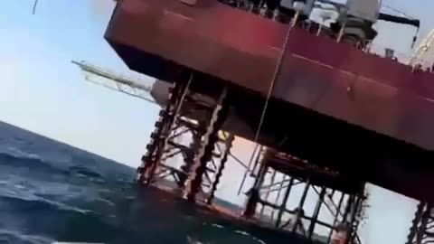 Archive footage from the summer of 2024 from the GUR special forces after the strike