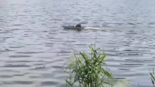 🛥️🤖 Ukraine Russia War | Ukrainian Small Unmanned Boat "Ursula" for Recon & FPV Drone Deploym… | RCF